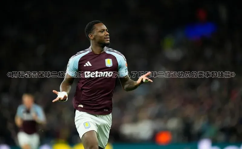 3377体育电子百度教育《揭秘省赛足球二级运动员标准：带你深入了解足球二级运动员的要求和技能》